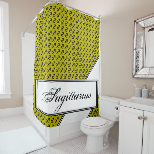 Rideaux De Douche Symbole zodiaque Sagittarius Standard par K Yoncic