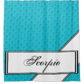 Rideaux De Douche Symbole Zodiaque Scorpio Élément par Kenneth Yonci (Devant)