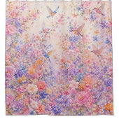 Rideaux De Douche Symphonie secrète des fleurs (Devant)
