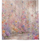 Rideaux De Douche Symphonie secrète des fleurs (Devant)