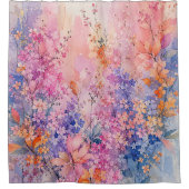Rideaux De Douche Symphonie secrète des fleurs (Devant)