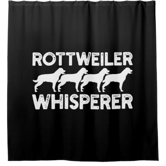 Rideaux De Douche T-shirt Rottweiler (Devant)