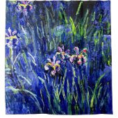 Rideaux De Douche Tableau de Claude Monet, Iris (Devant)