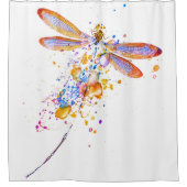Rideaux De Douche Tache de libellule (Devant)