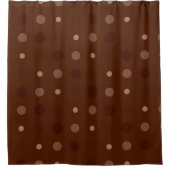 Rideaux De Douche Taches rouges, marron et rouille (Devant)