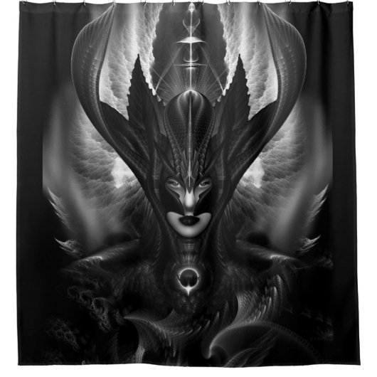 Rideaux De Douche Taidushan Sai Talons Du Temps BlackSun Shower Crta (Devant)