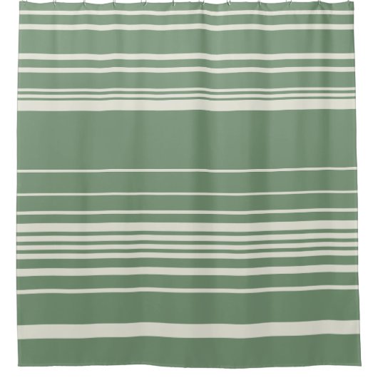Rideaux De Douche Tailles complexes en vert (Devant)