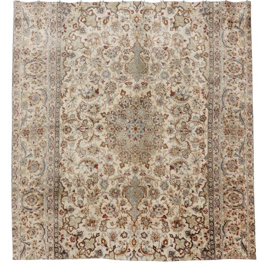 Rideaux De Douche Tan Bleu Dusty  (Devant)