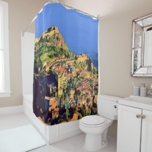 Rideaux De Douche TAORMINA - Sicile -