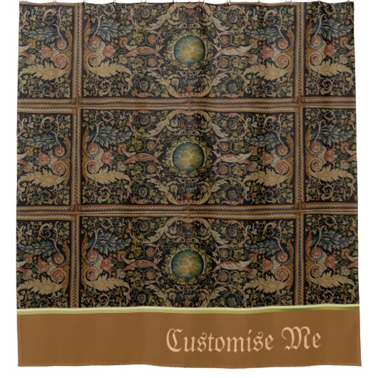 Rideaux De Douche Tapis de savonnerie 1 (couleur complète) (Devant)