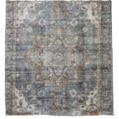 Rideaux De Douche Tapis persan turc oriental (Devant)