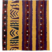 Rideaux De Douche "Tapisserie tribale" (Devant)