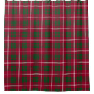 Rideaux De Douche Tartan de plaid de l'Ecosse Crawford
