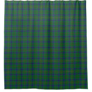 Rideaux De Douche Tartan écossais d'héritage de Kennedy de clan