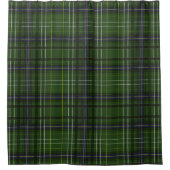 Rideaux De Douche Tartan en vert (Devant)