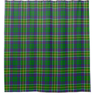 Rideaux De Douche Tartan Plaid