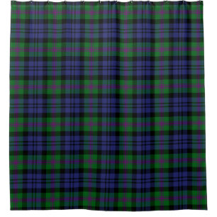 Rideaux De Douche Tartan Plaid du clan écossais Baird