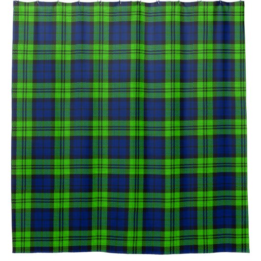 Rideaux De Douche Tartan plaqué Blackwatch (Devant)