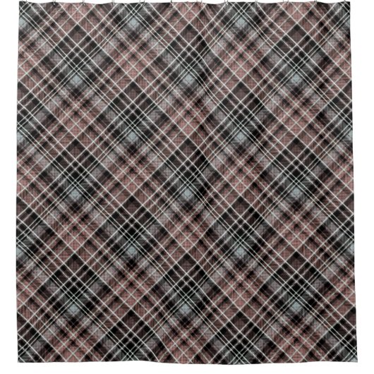 Rideaux De Douche Tartan plat classique (Devant)