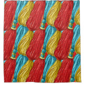 Rideaux De Douche Tassels colorés (Devant)