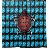 Rideaux De Douche Tatouage de Fantasy Turtle (Devant)