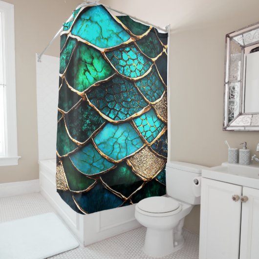 Rideaux De Douche Tealia (En situation)