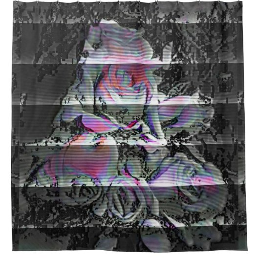 Rideaux De Douche Techno Bouquet (Devant)