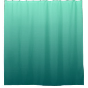 Rideaux De Douche Teintes de sarcelle vert bleu de mer aigue-marine