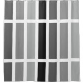 Rideaux De Douche Teintes gris argenté (Devant)