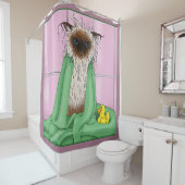 Rideaux De Douche Temps de bain Siamese Chat (En situation)