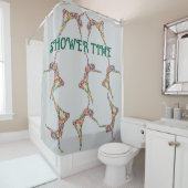 RIDEAUX DE DOUCHE TEMPS DE DOUCHE (En situation)