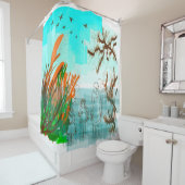 Rideaux De Douche Temps De Plaisir Avec Grand-Mère Vue Extérieure Co (En situation)