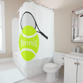 Rideaux De Douche Tennis (En situation)