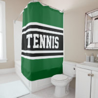 TENNIS Amusant Gras Vert Noir Blanc Rayures de Cou
