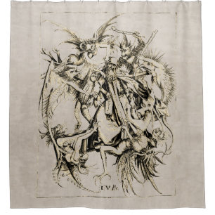 Rideaux De Douche Tentations de St Anthony