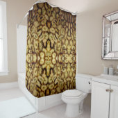 Rideaux De Douche Terme or vert Quartz Agates (En situation)