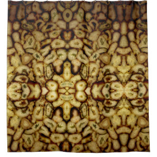 Rideaux De Douche Terme or vert Quartz Agates