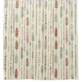 Rideaux De Douche Terra Cotta Boho Sud-Ouest (Devant)