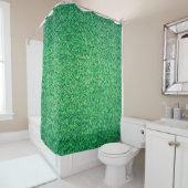 Rideaux De Douche Terrain gazon vert texture (En situation)