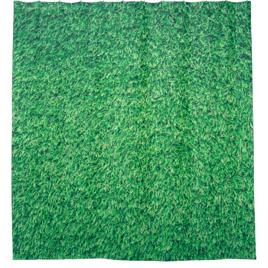 Rideaux De Douche Terrain gazon vert texture (Devant)