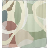 Rideaux De Douche Terre Abstraite (Devant)