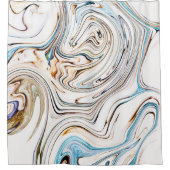 Rideaux De Douche Terre et Océan (Devant)