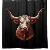 Rideaux De Douche Texas Longhorn (Devant)