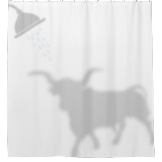 Rideaux De Douche Texas Longhorn Shadow Silhouette Shadow Buddies (Devant)