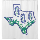 Rideaux De Douche Texas Shower Curtain, Texas State, Texas (Devant)