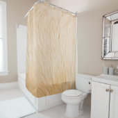 Rideaux De Douche Texture animale de fourrure de chèvre (En situation)