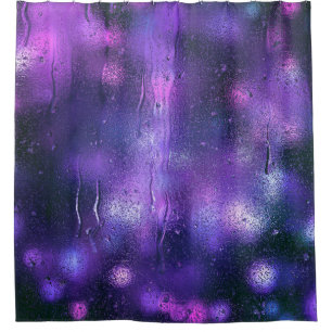 Rideaux De Douche texture arrière - plan Abstraite violette