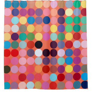 Rideaux De Douche texture artistique Abstraite. Texture colorée. Art