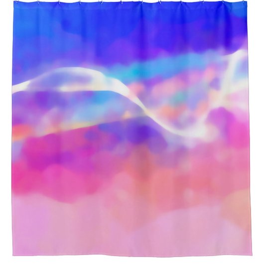 Rideaux De Douche texture de conception art numérique arrière - plan (Devant)