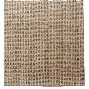 Rideaux De Douche Texture de lin brut